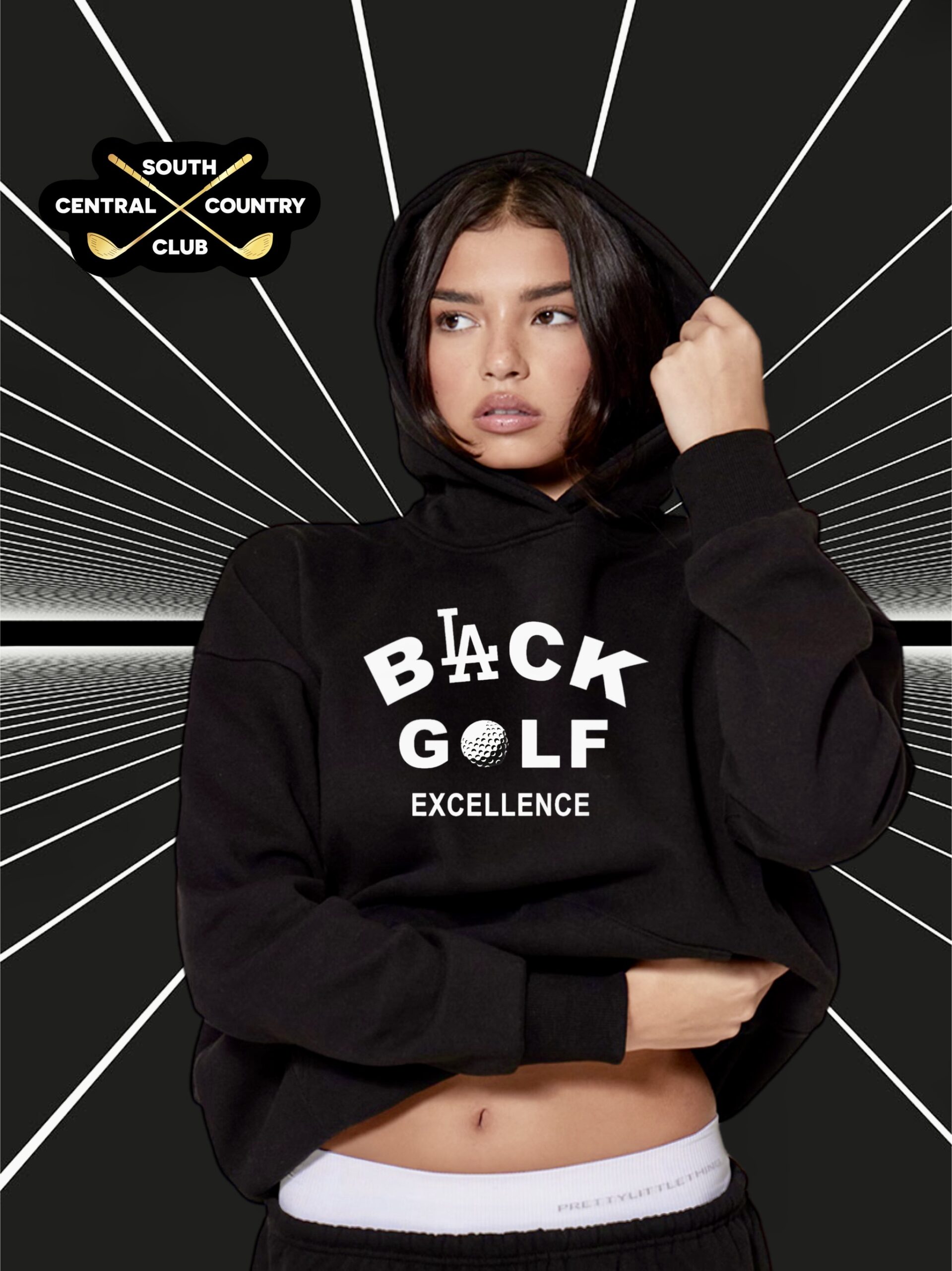 Buy Black Golf Excellence Hoodie Online | South Central Country Club